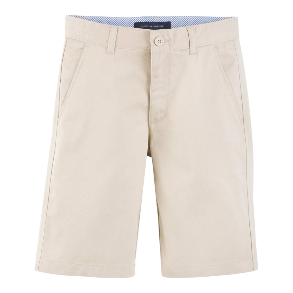 Tommy Hilfiger Mens‎ Chino Shorts Size 36 Beige  Wrinkle Resistant